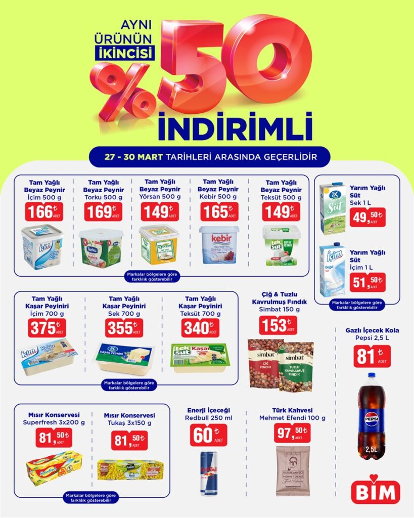 bim-27-30-mart-2026-yuzde-50-indirim-kampanyasi-819x1024 BİM 27–30 Mart 2026 İndirimli Ürünler – %50 İndirim Kampanyası Detayları