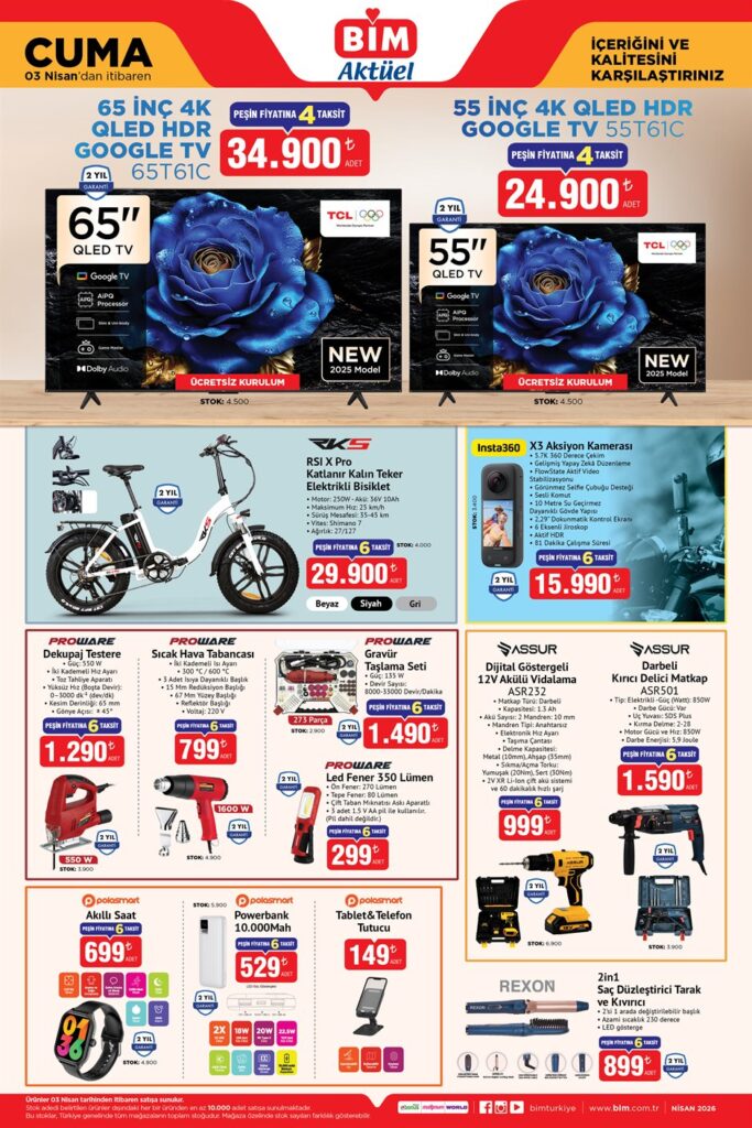 bim-3-nisan-2026-tv-teknoloji-urunleri-qled-google-tv-elektrikli-bisiklet-683x1024 BİM 3 Nisan 2026 Aktüel Ürünler Kataloğu (Cuma İndirimleri)