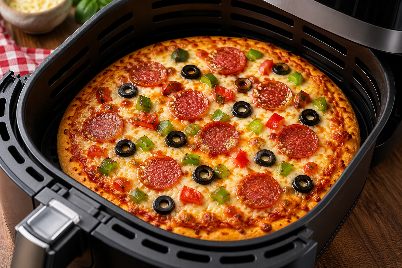 Airfryer Pizza Tarifi